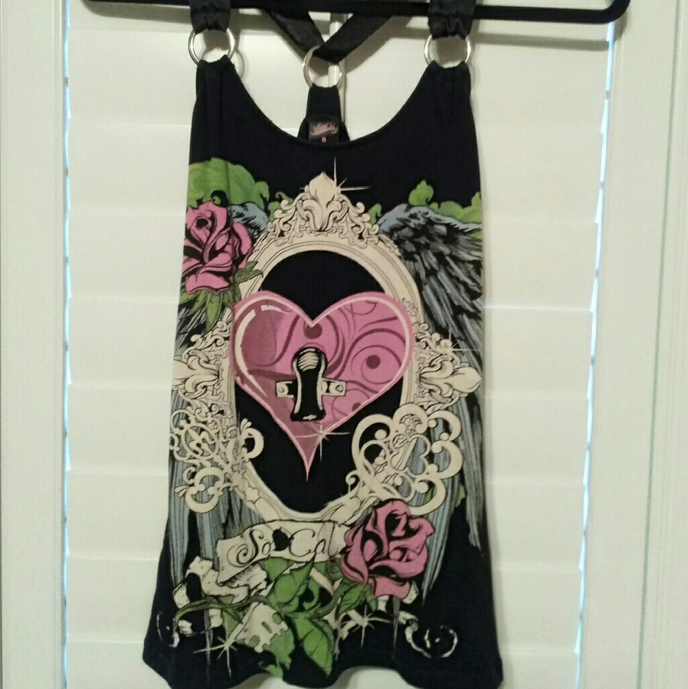 Silky strapped tank